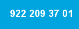 922 209 37 01